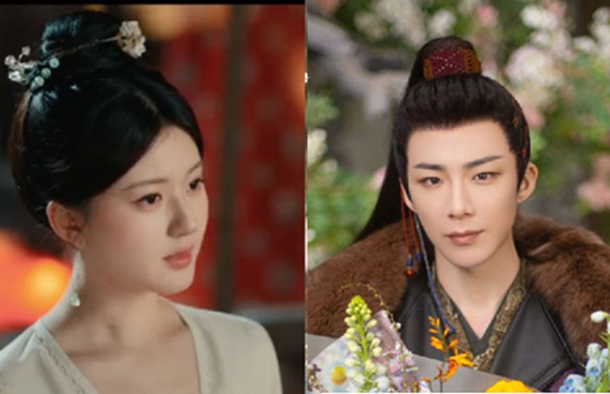 Triệu Lộ Tư tập lặn đến bầm tím đầu gối cho phim 'Rèm ngọc châu sa' - Ảnh 1.