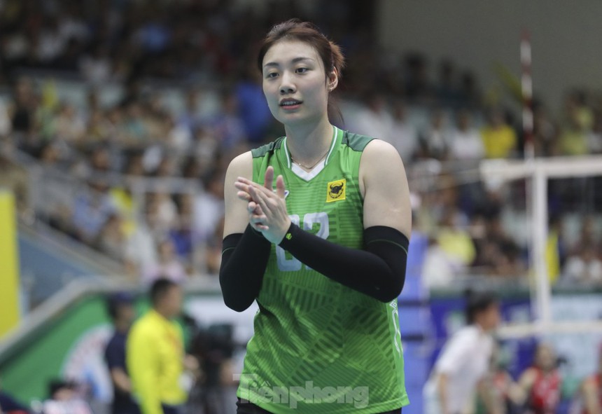 Sắc đẹp mê người của ngoại binh giành giải hoa khôi bóng chuyền Chen Peiyan - Ảnh 5.