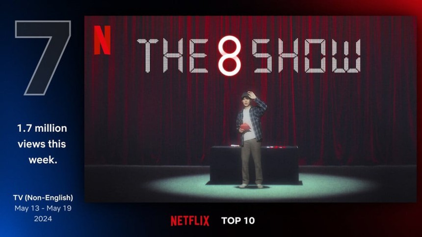'The 8 Show' gây sốt trên Netflix, lọt Top 10 thế giới chỉ sau 3 ngày - Ảnh 1. 'The 8 Show' gây sốt trên Netflix, lọt Top 10 thế giới chỉ sau 3 ngày - Ảnh 1.