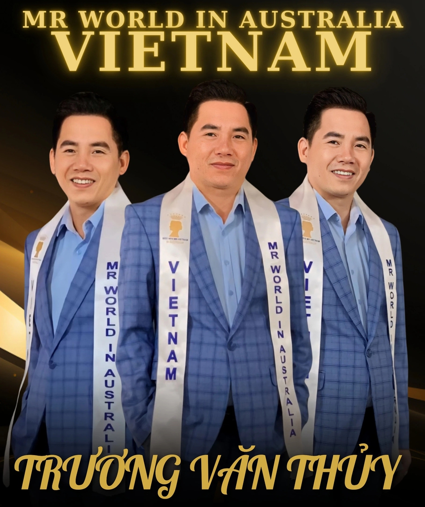 Ông Trương Văn Thủy tham dự cuộc thi “Miss, Ms & Mr Vietnam World Australia 2024”  - Ảnh 1.