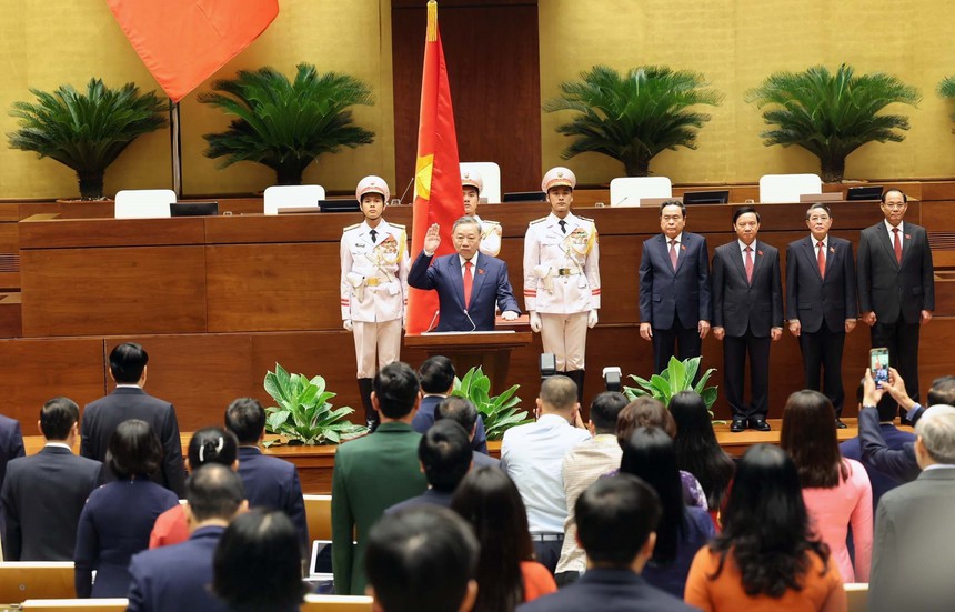 Toàn văn Bài phát biểu nhậm chức của Chủ tịch nước Tô Lâm - Ảnh 1.