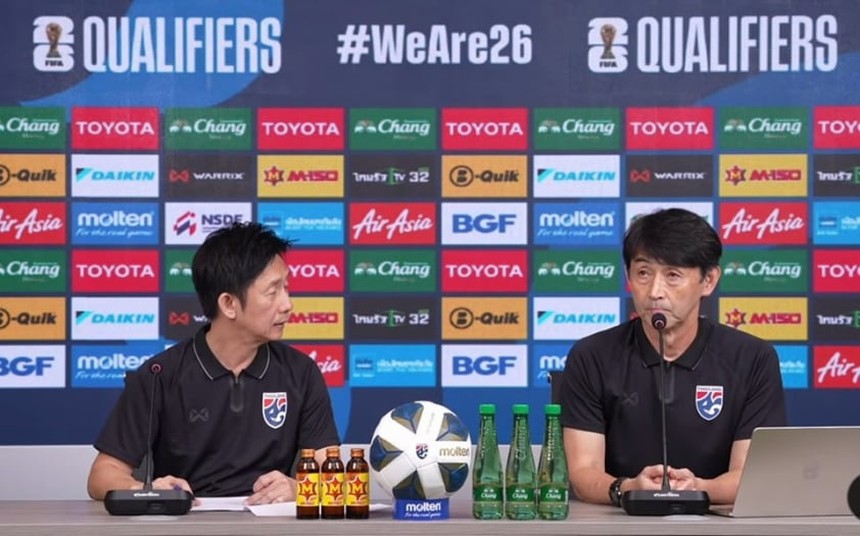 ĐT Thái Lan triệu tập 'binh hùng tướng mạnh', chân sút số 1 tái xuất quyết vượt vòng loại thứ 2 World Cup 2026 - Ảnh 2.