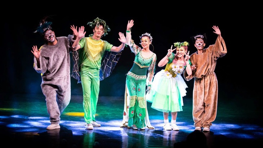 Sân khấu thiếu nhi hè 2024: Những 'bữa tiệc' nghệ thuật hấp dẫn - Ảnh 3.