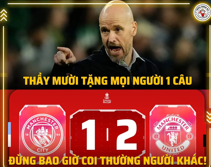 Rộ ảnh chế MU 'ra khỏi hang' sau chiến thắng ngoạn mục trước Man City - Ảnh 2.