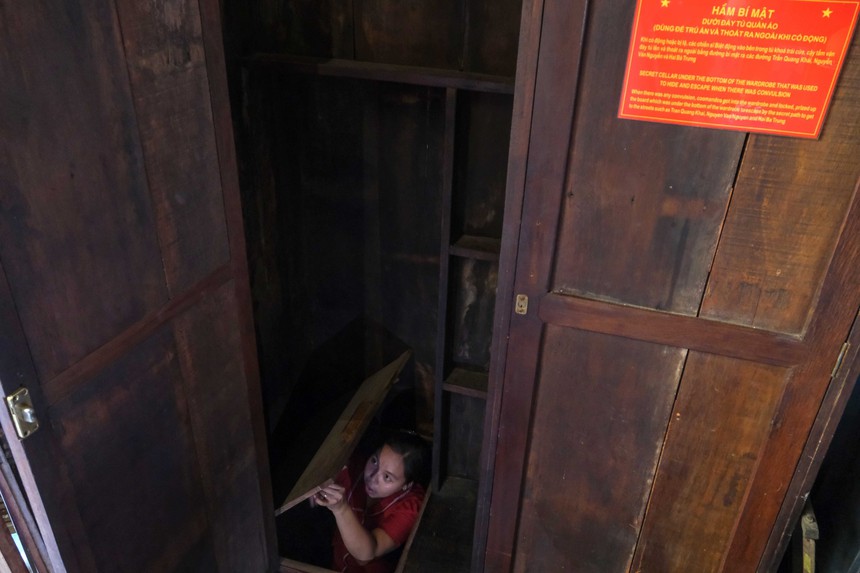 Độc đáo quán cà phê có căn hầm bí mật của các chiến sĩ Biệt động Sài Gòn - Ảnh 8.