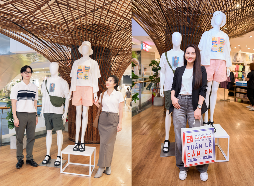 BST họa tiết áo thun “cơm tấm”, “bánh mì” của UNIQLO thu hút giới trẻ ngày đầu ra mắt - Ảnh 4. BST họa tiết áo thun “cơm tấm”, “bánh mì” của UNIQLO thu hút giới trẻ ngày đầu ra mắt - Ảnh 4.