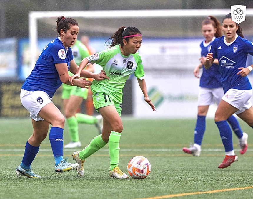 Huỳnh Như bị từ chối 2 bàn, Lank FC lỡ cơ hội thắng ở trận play-off trụ hạng - Ảnh 2.