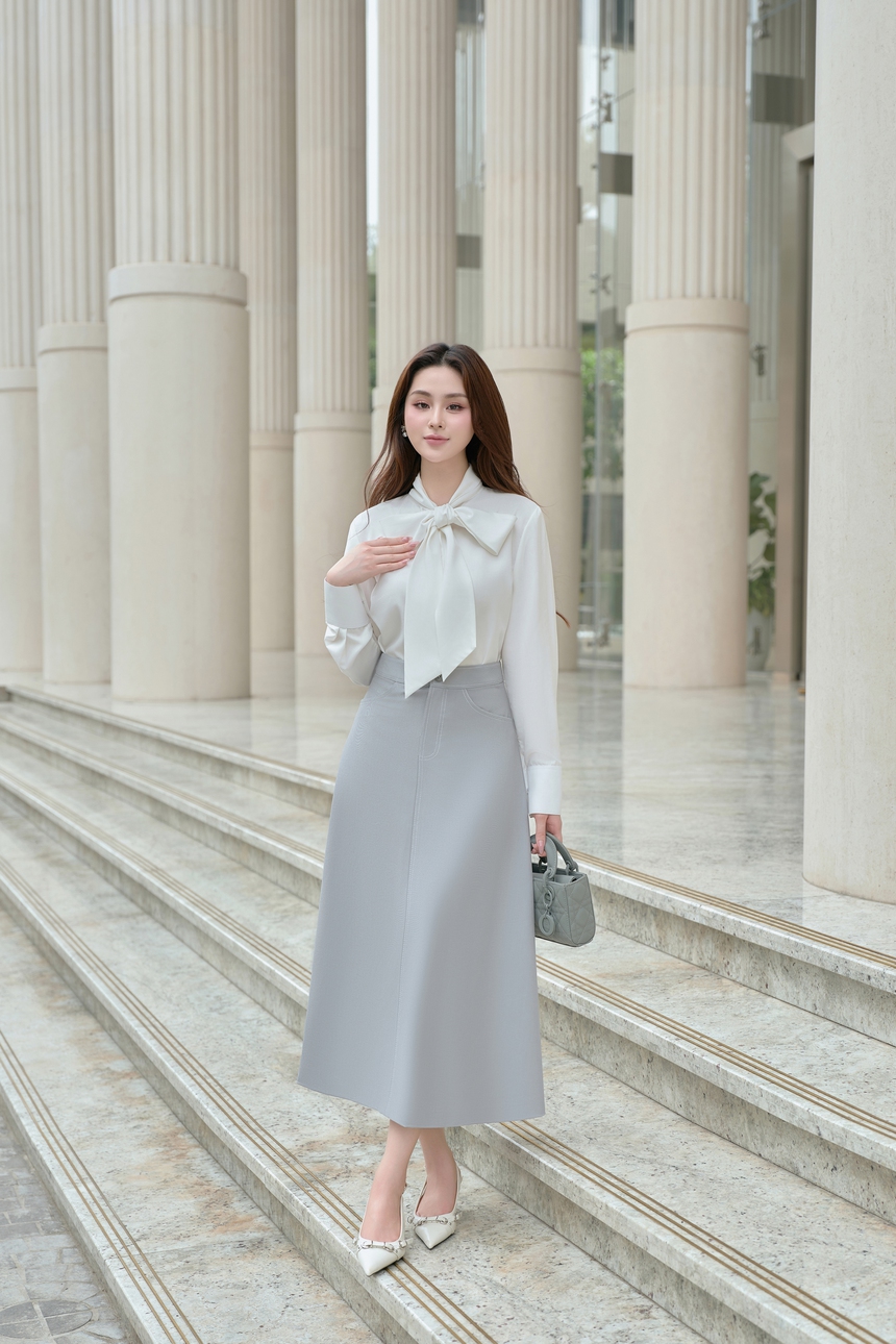 NTK Hà Thanh Việt gợi ý trang phục thanh lịch mùa hè cho quý cô - Ảnh 8.