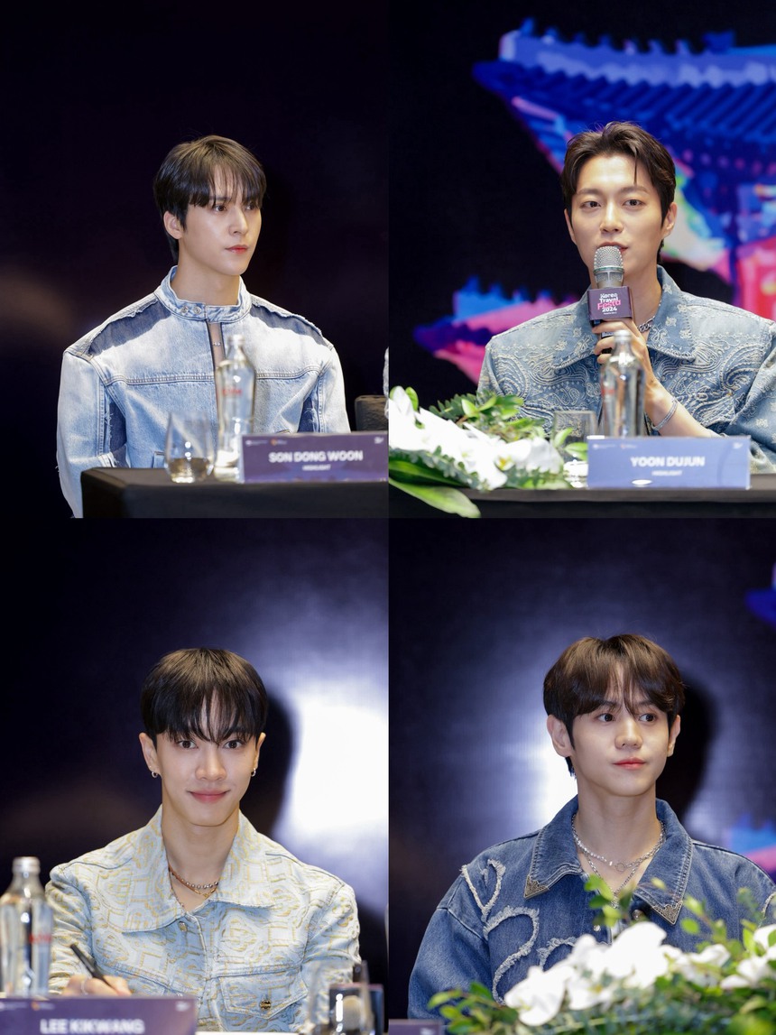 Nhóm nhạc Highlight: Bất ngờ với sự nhiệt tình của fan và thích thú ẩm thực Hà Nội - Ảnh 1. Nhóm nhạc Highlight: Bất ngờ với sự nhiệt tình của fan và thích thú ẩm thực Hà Nội - Ảnh 1.