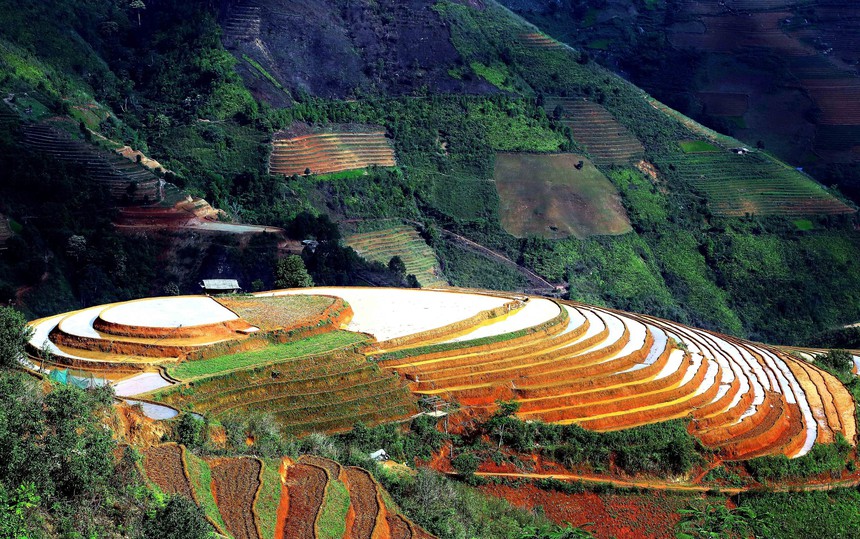 Ruộng bậc thang ở xã Xím Vàng (Sơn La) - Ảnh 5.