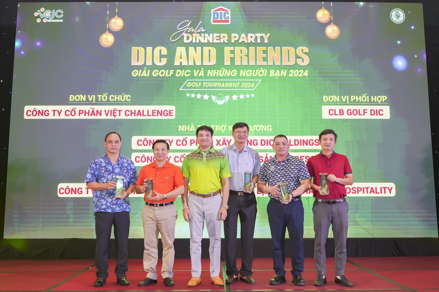 Giải golf "DIC và những người bạn 2024" diễn ra thành công tốt đẹp - Ảnh 2.