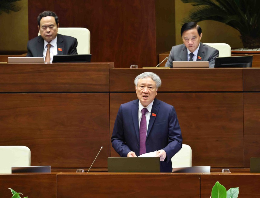 Kỳ họp thứ 7, Quốc hội khóa XV: Bổ sung nguồn tuyển chọn, bổ nhiệm Thẩm phán Tòa án nhân dân Tối cao - Ảnh 1.