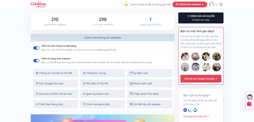 iWedding: Xây dựng Website đám cưới & thiệp cưới online theo phong cách riêng - Ảnh 4.