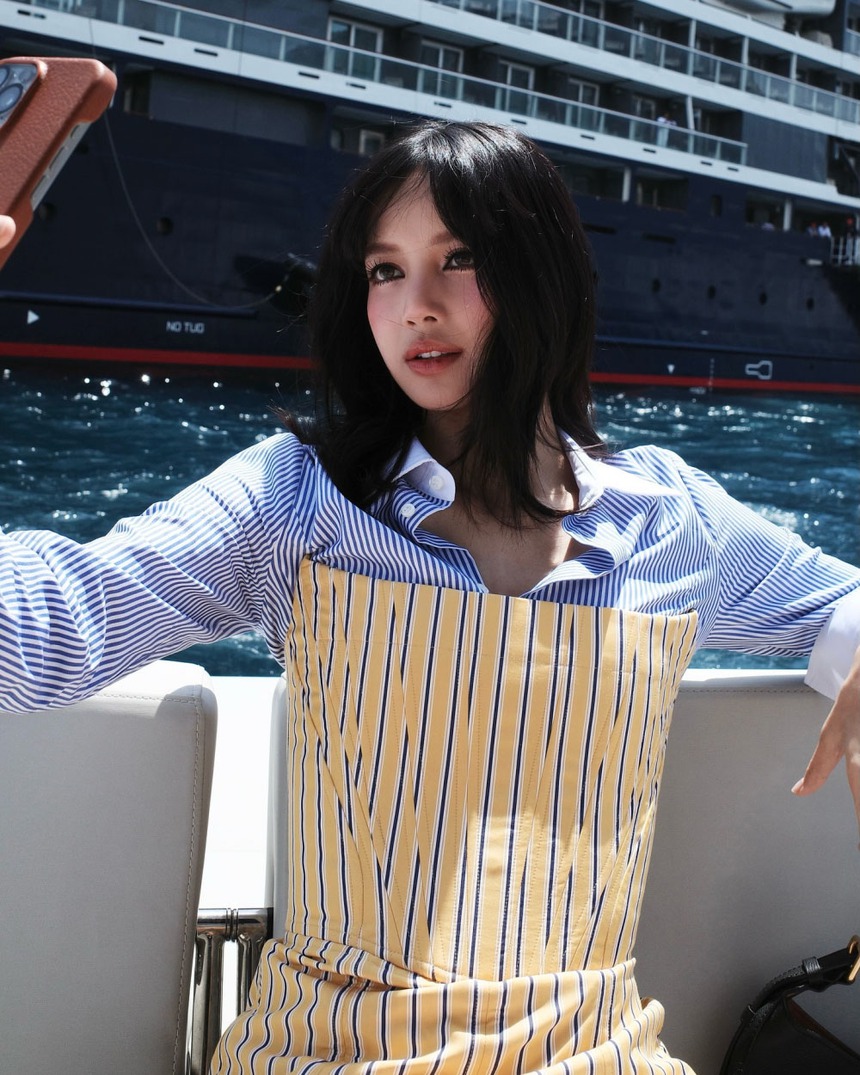 Lisa sang chảnh trên du thuyền ở Monaco, tranh luận về lối sống xa hoa của cô nàng Blackpink - Ảnh 7.