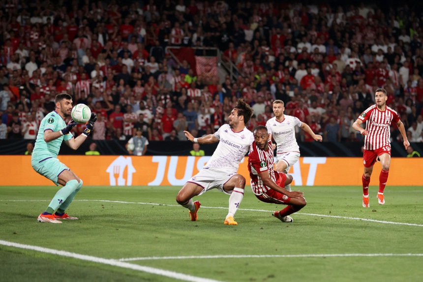 Chiến đấu quả cảm, 'đại gia' Hy Lạp gieo sầu người Ý sau 120 phút chung kết Conference League - Ảnh 3.