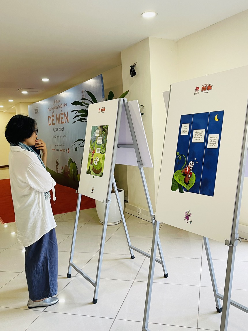 Thông tin báo chí Giải thưởng Thiếu nhi Dế Mèn lần thứ 5 - 2024 - Ảnh 8. Thông tin báo chí Giải thưởng Thiếu nhi Dế Mèn lần thứ 5 - 2024 - Ảnh 8.