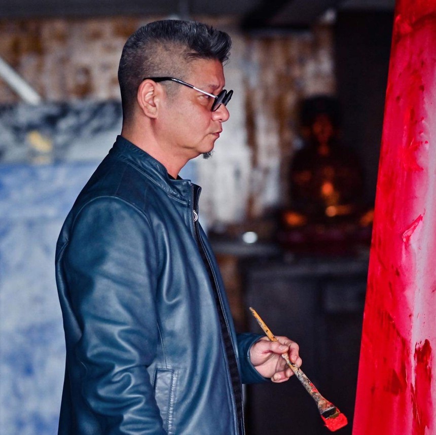 Họa sĩ Trần Nhật Thăng lần đầu triển lãm tranh ở Đà Lạt - Ảnh 2.