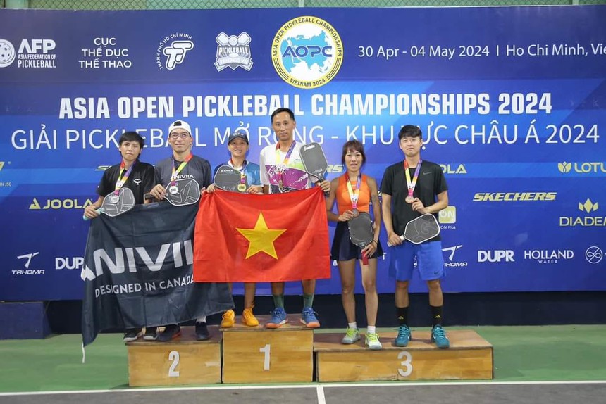 Giải Pickleball mở rộng châu Á 2024 khép lại với nhiều điểm sáng - Ảnh 2.