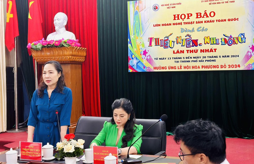 Lần đầu tổ chức Liên hoan Nghệ thuật Sân khấu toàn quốc dành cho thiếu niên, nhi đồng - Ảnh 1. Lần đầu tổ chức Liên hoan Nghệ thuật Sân khấu toàn quốc dành cho thiếu niên, nhi đồng - Ảnh 1.