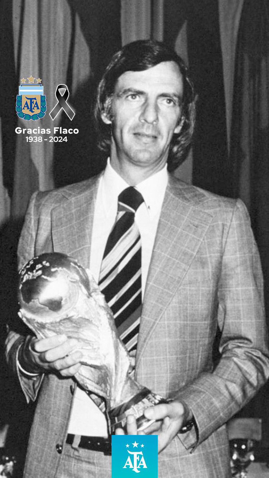 HLV dẫn dắt Argentina vô địch World Cup đầu tiên qua đời - Ảnh 2.