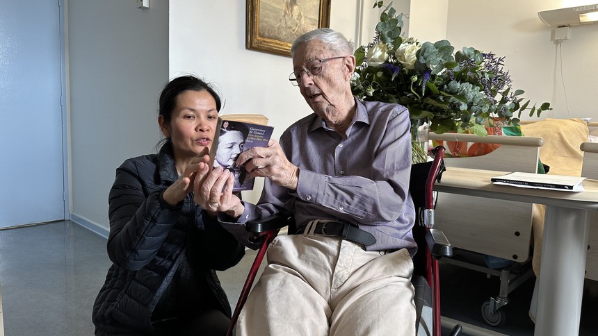 70 năm Chiến thắng Điện Biên Phủ: Gặp lại nữ y tá Pháp duy nhất trong trận chiến lịch sử - Ảnh 4. 70 năm Chiến thắng Điện Biên Phủ: Gặp lại nữ y tá Pháp duy nhất trong trận chiến lịch sử - Ảnh 4.