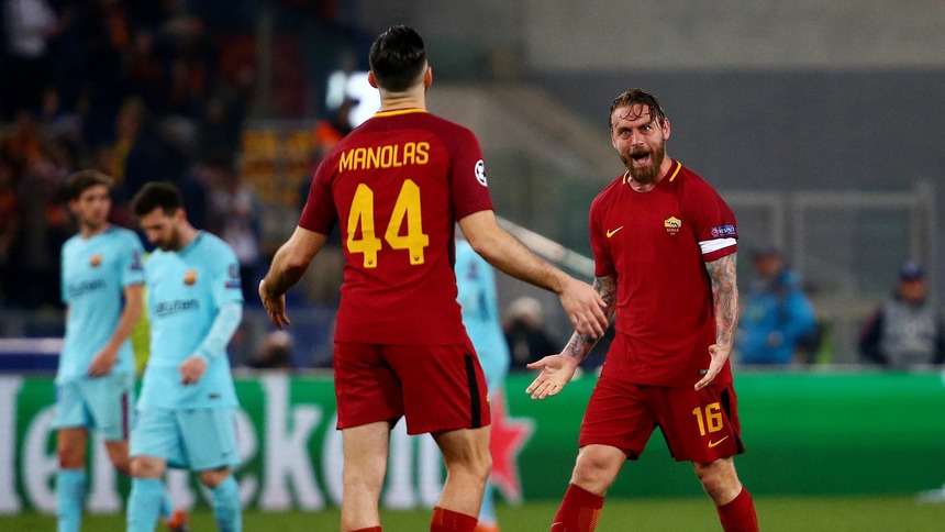 Roma tin vào De Rossi và tinh thần 2018 - Ảnh 2. Roma tin vào De Rossi và tinh thần 2018 - Ảnh 2.