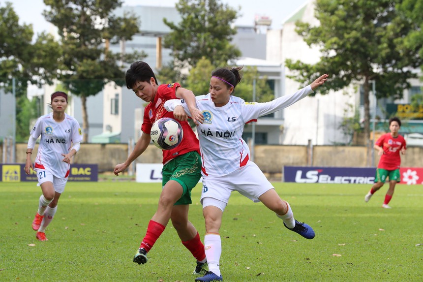 Đương kim vô địch vẫn chưa có đối thủ ở giải bóng đá nữ VĐQG - Ảnh 1. Đương kim vô địch vẫn chưa có đối thủ ở giải bóng đá nữ VĐQG - Ảnh 1.
