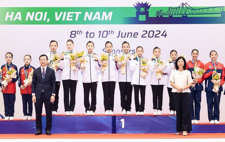 Bà Phan Thùy Linh - Tổng thư ký Liên đoàn Thể dục Việt Nam: “Chủ nhà gây ấn tượng mạnh tại giải Aerobic châu Á” - Ảnh 1.