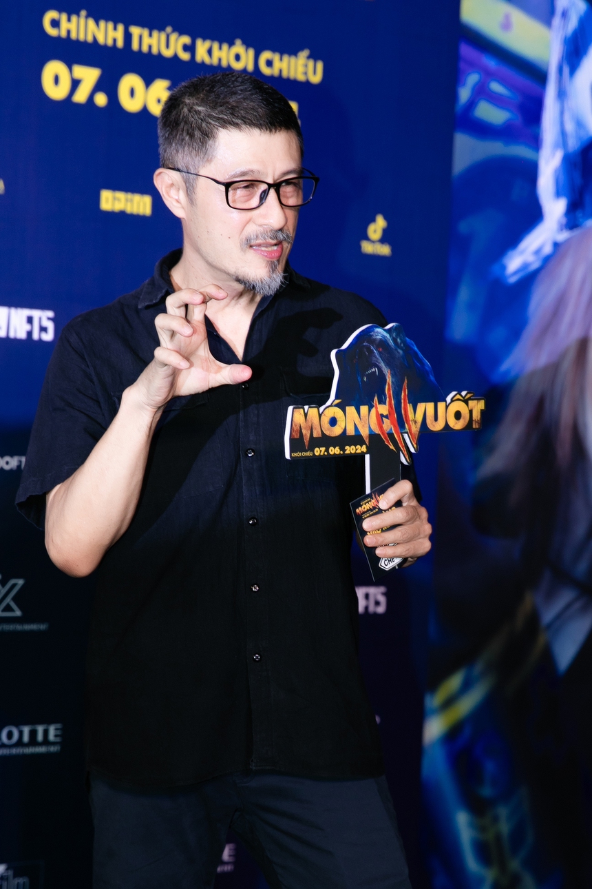 Dàn nghệ sĩ Việt "đổ bộ" thảm đỏ ra mắt phim "Móng vuốt" - Ảnh 2.