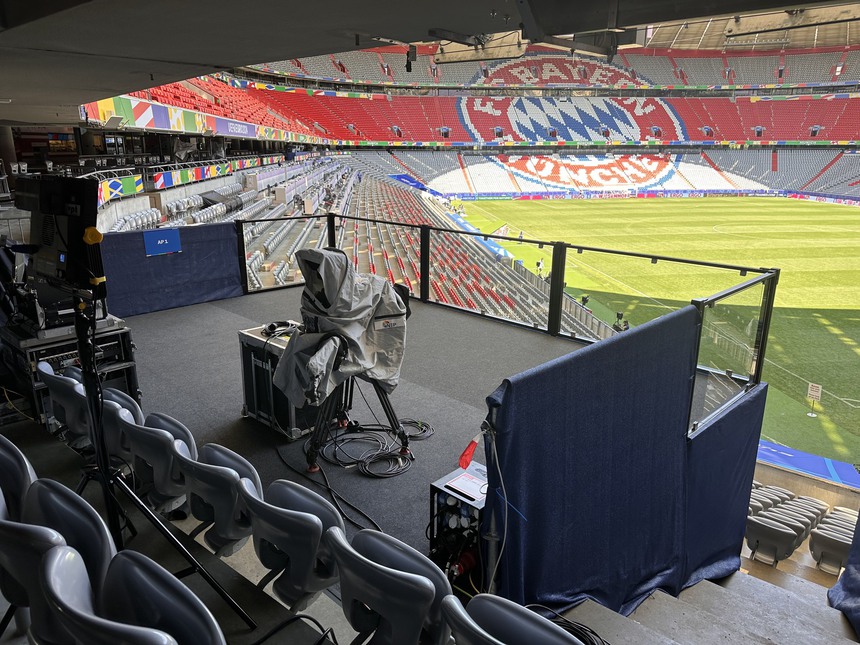 Chùm ảnh độc quyền của Thể thao & Văn hóa về sân Allianz Arena một ngày trước lễ khai mạc EURO 2024 - Ảnh 14.