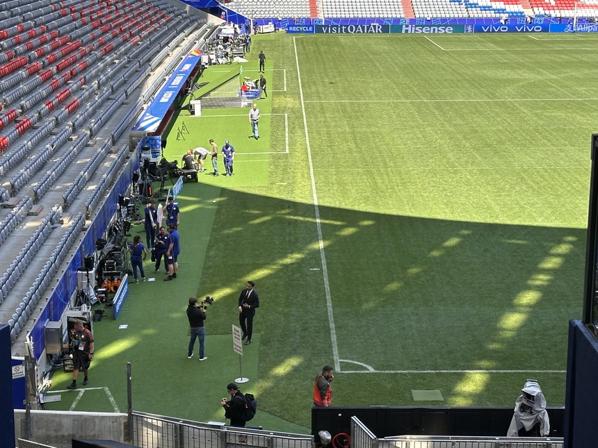 Chùm ảnh độc quyền của Thể thao & Văn hóa về sân Allianz Arena một ngày trước lễ khai mạc EURO 2024 - Ảnh 6.