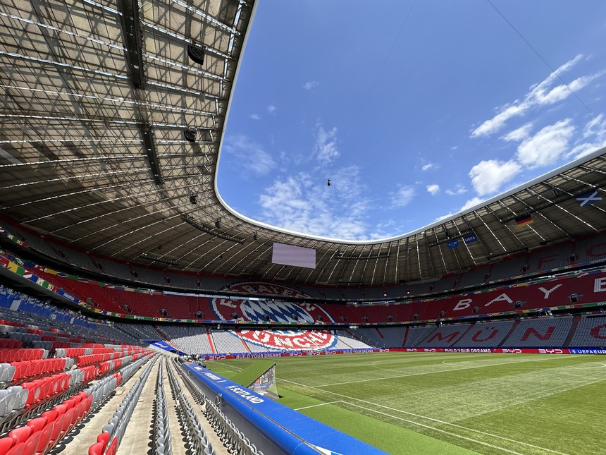Chùm ảnh độc quyền của Thể thao & Văn hóa về sân Allianz Arena một ngày trước lễ khai mạc EURO 2024 - Ảnh 10.