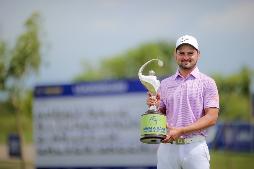 Nhà vô địch golf Việt Nam đánh mất kỷ lục trên sân nhà - Ảnh 2. Nhà vô địch golf Việt Nam đánh mất kỷ lục trên sân nhà - Ảnh 2.