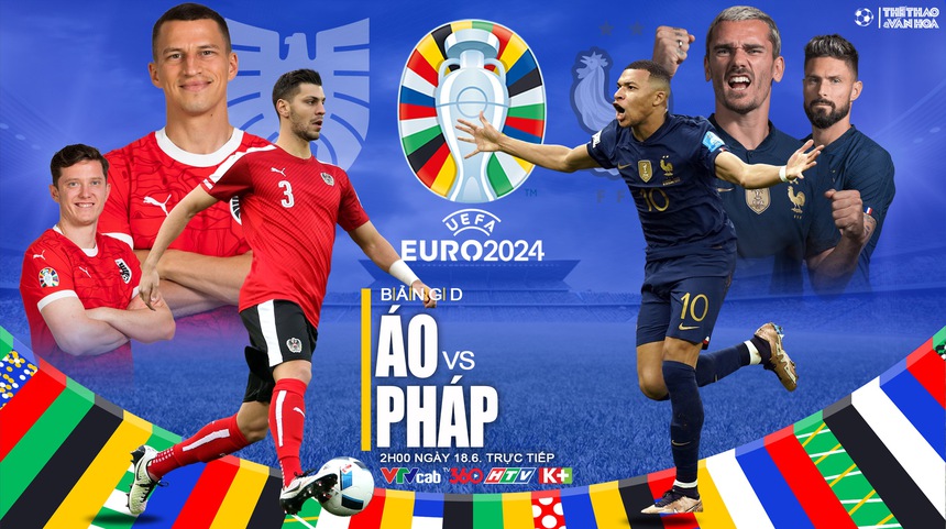 Nhận định bóng đá Áo vs Pháp, vòng bảng EURO 2024 (2h00, 18/6) - Ảnh 3.