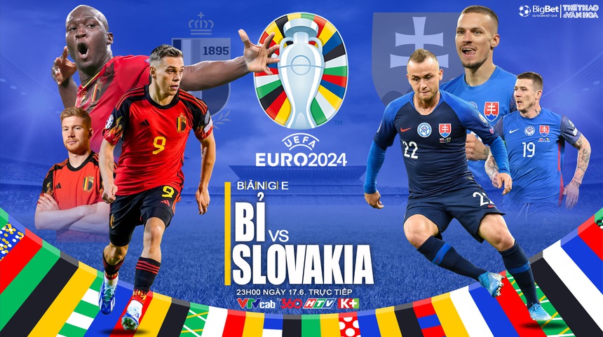 Nhận định bóng đá Bỉ vs Slovakia, vòng bảng EURO 2024 (23h00, 17/6) - Ảnh 3.