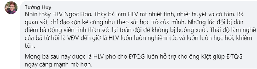 Huyền thoại Ngọc Hoa chiến thắng ấn tượng trong vai trò mới, gây tiếng vang cực lớn trong cộng đồng bóng chuyền - Ảnh 4.