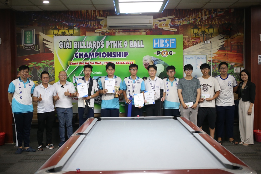 Billiards & Snooker TP.HCM "săn" tài năng từ học đường - Ảnh 3.