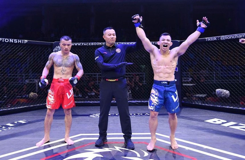 Kiện tướng Jiujitsu Quốc gia Đào Hồng Sơn thiết lập lịch sử LION Championship - Ảnh 2.