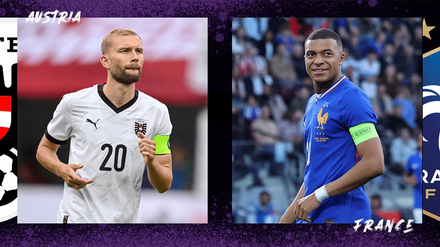 Dự đoán tỉ số trận đấu Áo vs Pháp