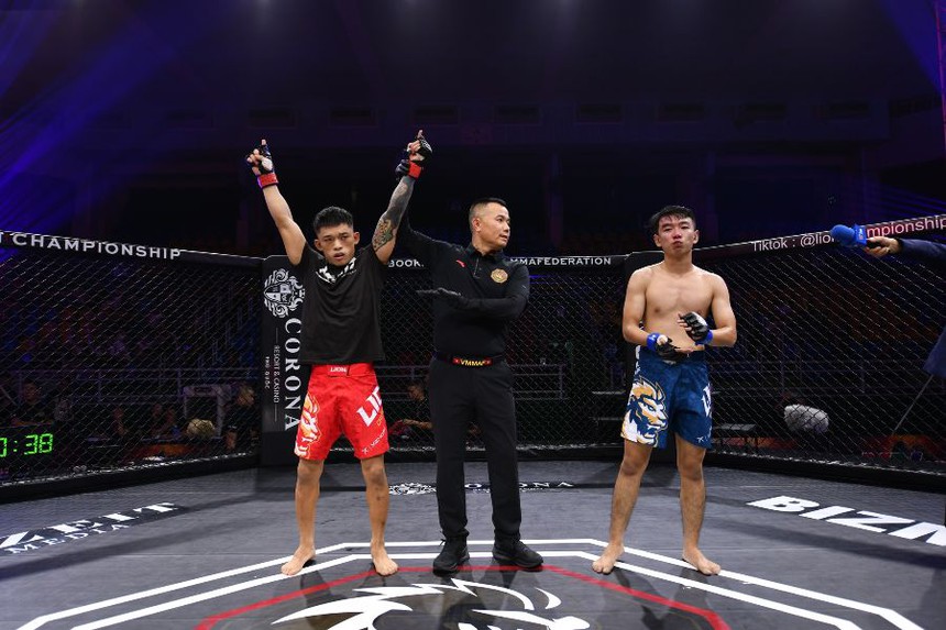Kiện tướng Jiujitsu Quốc gia Đào Hồng Sơn thiết lập lịch sử LION Championship - Ảnh 5.