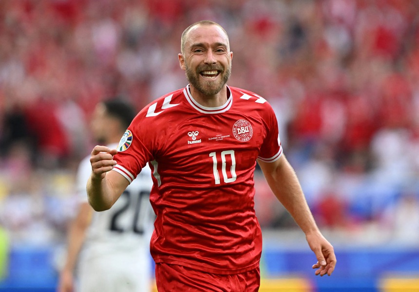 Bảng C, Đan Mạch - Slovenia 1-1: Trái tim thép của Eriksen - Ảnh 1. Bảng C, Đan Mạch - Slovenia 1-1: Trái tim thép của Eriksen - Ảnh 1.