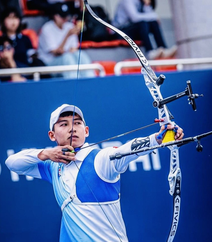 Thua Brazil, bắn cung Việt Nam trượt suất dự Olympic Paris 2024 đồng đội nam, đặt hy vọng vào các nội dung cá nhân - Ảnh 1.