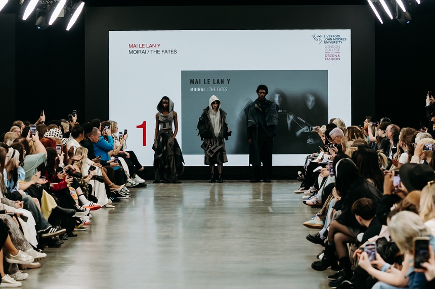 Sinh viên Việt Nam tham gia Tuần lễ thời trang tốt nghiệp London 2024 - Ảnh 5.