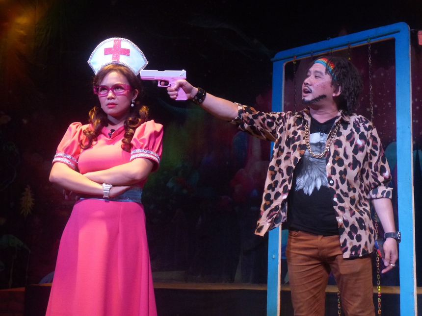 "Trạm cứu hộ động vật" lên sân khấu kịch 5B - Ảnh 3. "Trạm cứu hộ động vật" lên sân khấu kịch 5B - Ảnh 3.