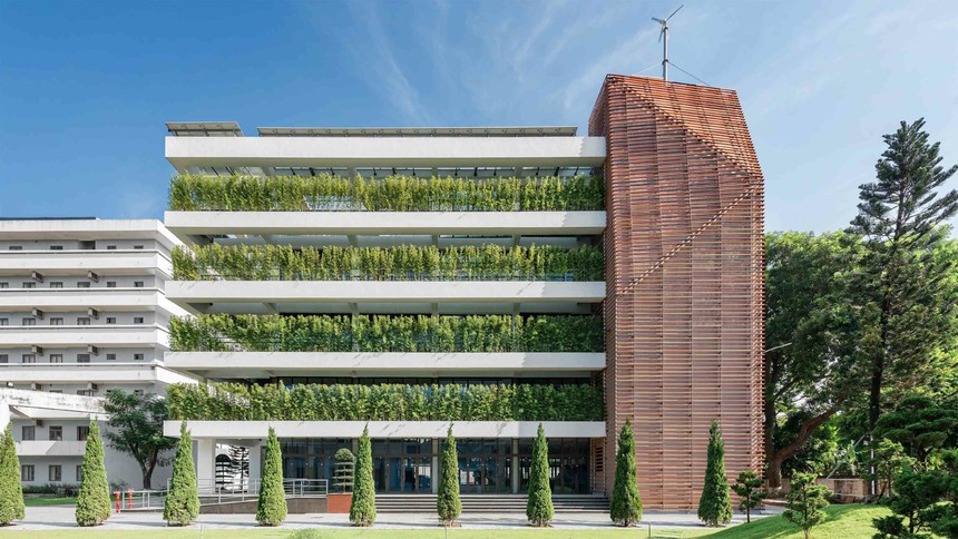 Triển lãm "Top 10 Pavilion 2023": Ngắm những "kiến trúc xanh" tại vườn hoa Con Cóc - Ảnh 4.