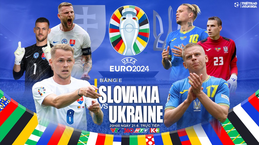Nhận định bóng đá Slovakia vs Ukraine (20h00, 21/6), vòng bảng EURO 2024 - Ảnh 2. Nhận định bóng đá Slovakia vs Ukraine (20h00, 21/6), vòng bảng EURO 2024 - Ảnh 2.