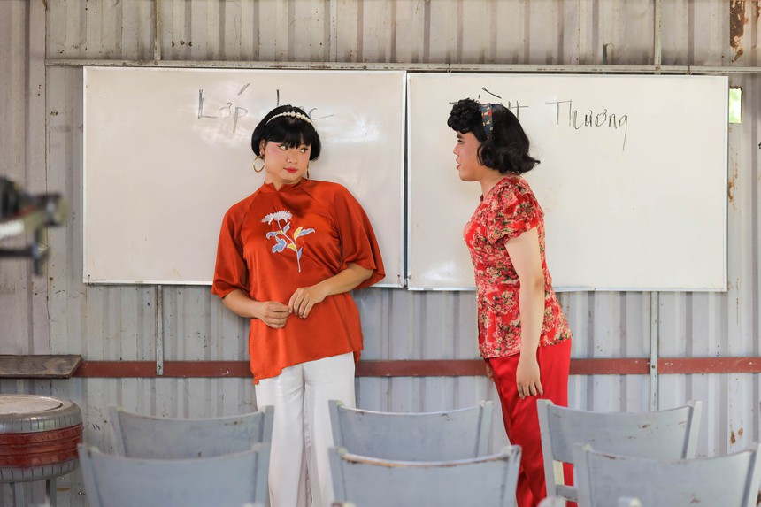 Duy Khương tụ họp "hội chị em" ở phim mới "Chợ Tình" - Ảnh 5.