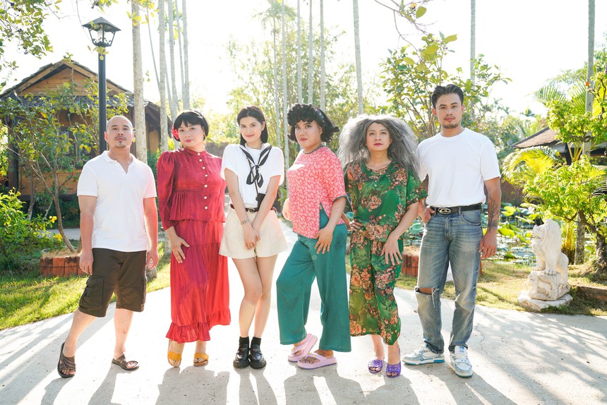 Duy Khương tụ họp "hội chị em" ở phim mới "Chợ Tình" - Ảnh 2.