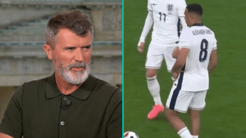 Roy Keane chỉ trích sao tuyển Anh không đủ đẳng cấp đá tiền vệ, khiến Declan Rice phải 'gánh team' - Ảnh 1.