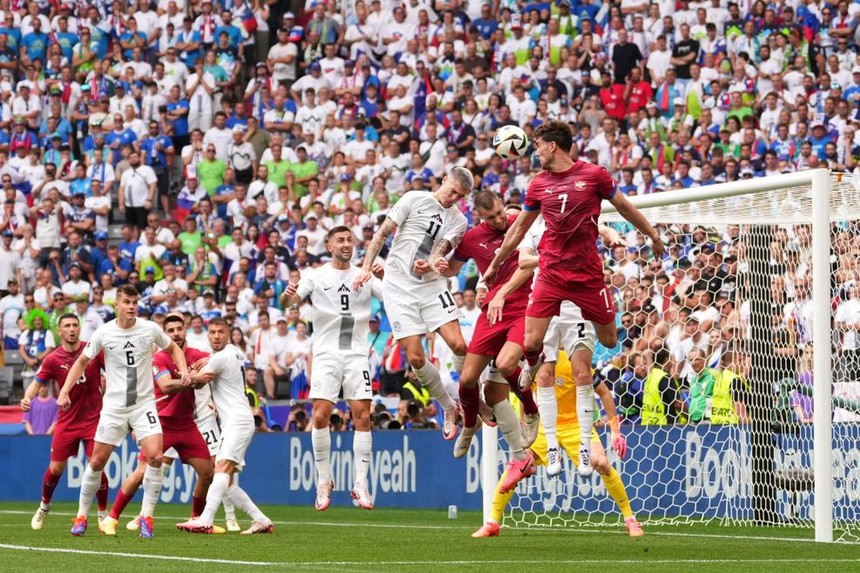 TRỰC TIẾP bóng đá Slovenia vs Serbia (Link VTV2, VTV6, TV360), xem EURO 2024: Cột dọc cứu thua - Ảnh 6.